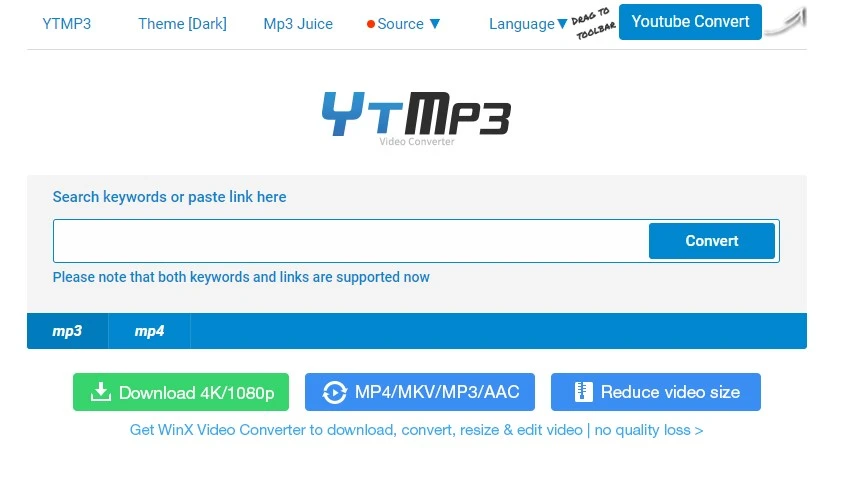 YTMP3 video to mp3 youtube converters